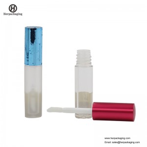 色の化粧品のためのHCL307明確なプラスチック空の唇の光沢の管は唇の光沢のアプリケーターを群がっ